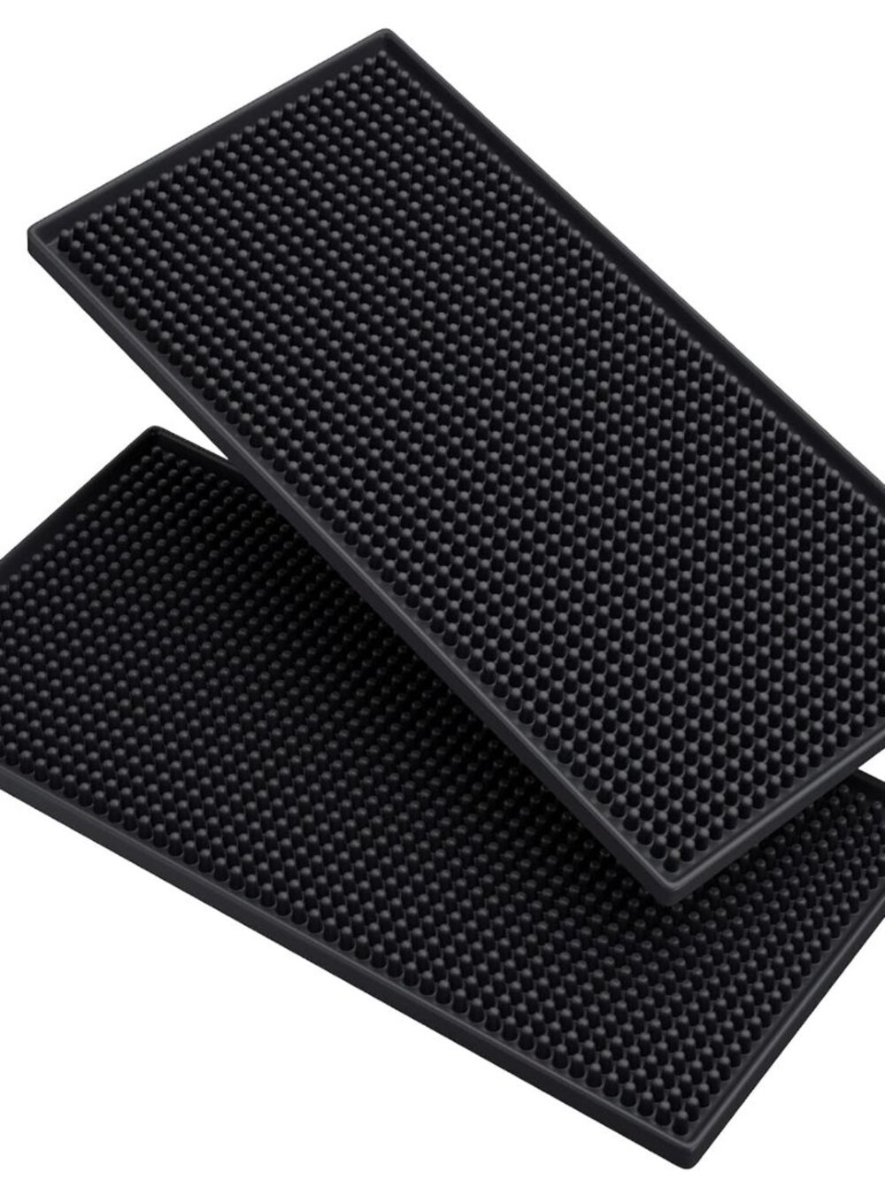 2PCS 12x6in Barber Work Station Mat for Salon, Service Mat Cushion for Bar